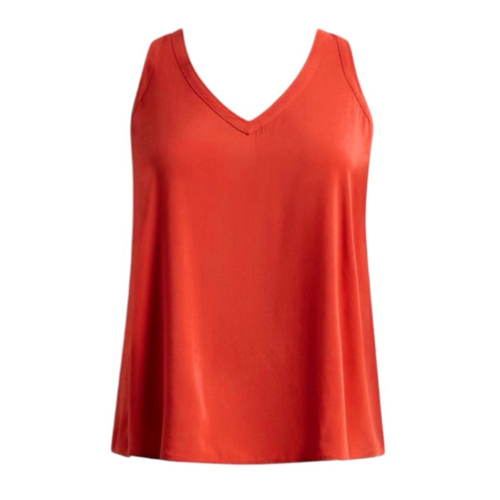 Torrid Challis Stitch Detail Tank Size 00